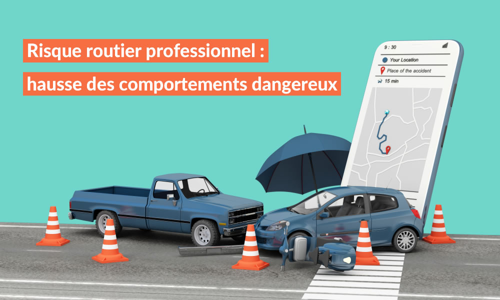 Enquête sur les comportements des Français au volant lors de leurs déplacements professionnels. 